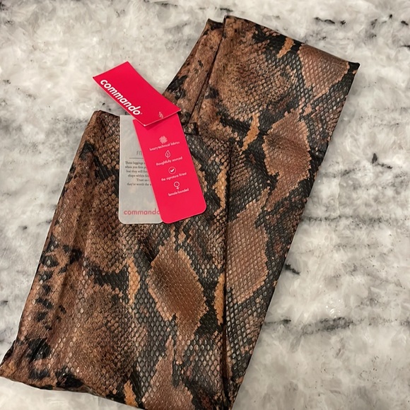 Commando faux leather animal print leggings - Picture 6 of 7